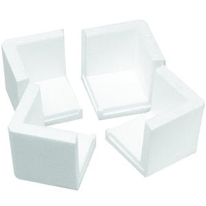 CL-302 4 x 4 x 2 OD with 3/4" Wall EPS Foam Corner Protector 600/Case