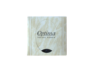 Optima 80200 2 Ply Flat Box Facial Tissue 8.5" x 7.8" 30 Boxes/100 Sheets Per Case  60 Cases per Pallet
