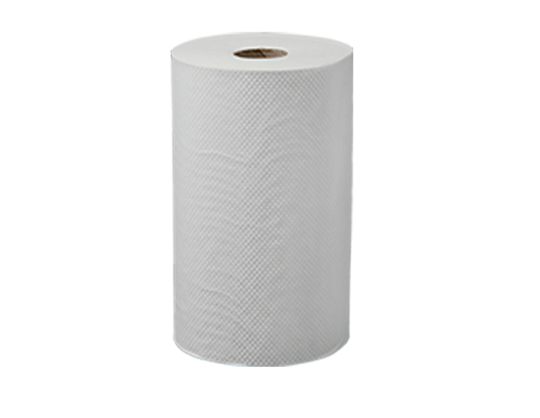 Optima 80775  8''x 465'  White Hardwound Roll Towel  12rolls/case  (48Case/Pallet)