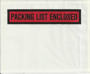 PQ-13BL 4-1/2 x 5-1/2 Invoice Enclosed Envelope Back Loaded 1000/Case