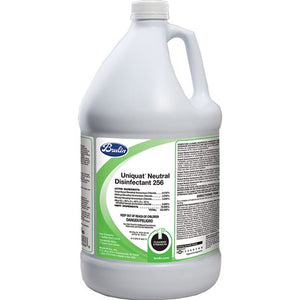 Uniquat Neutral Disinfectant 256 Cleaner SCase 64 oz 4/Case