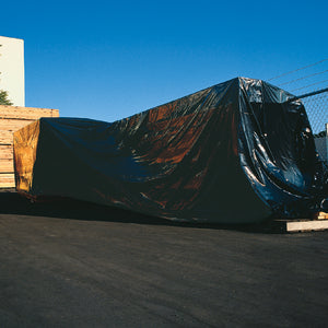 6' x 100' Poly Tarp-Black .006 600Sq Ft/Roll