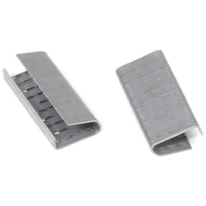 1/2" Serrated/Gripper Seals For Polyester Strapping 1000/Case