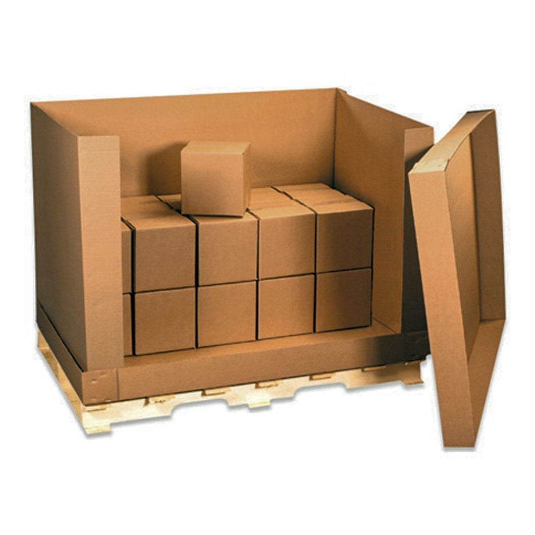48 x 40 x 36 HSC 32ECT Bulk Cargo Container 5/Bundle 125/Pallet