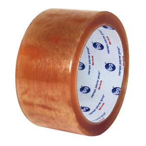 500 2 x 110 48 MM x 100M Tan 1.9 Mil Natural Rubber Adhesive Tape 36 Rolls/Case 60 Cases/Pallet
