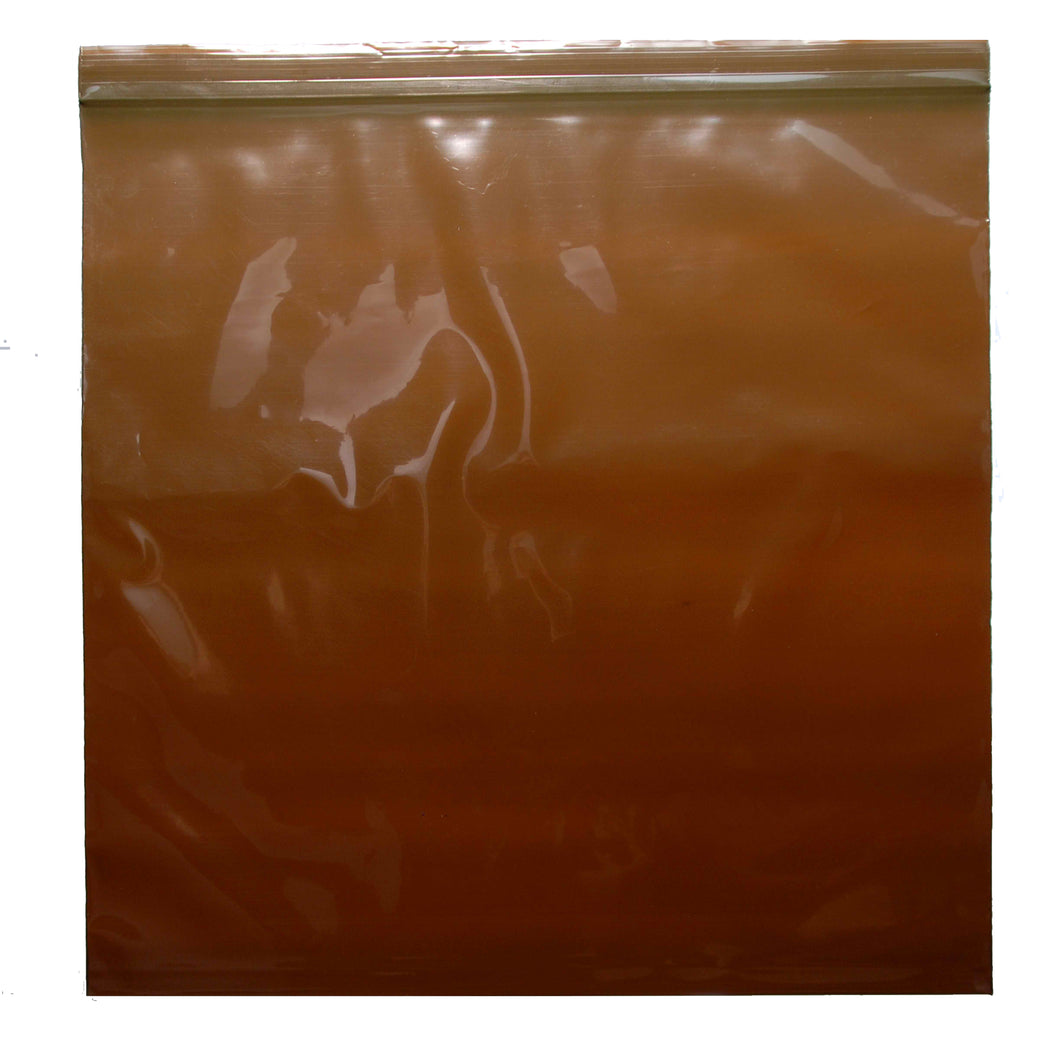 9 x 12 Amber Seal Top Bag .003 1000/Case