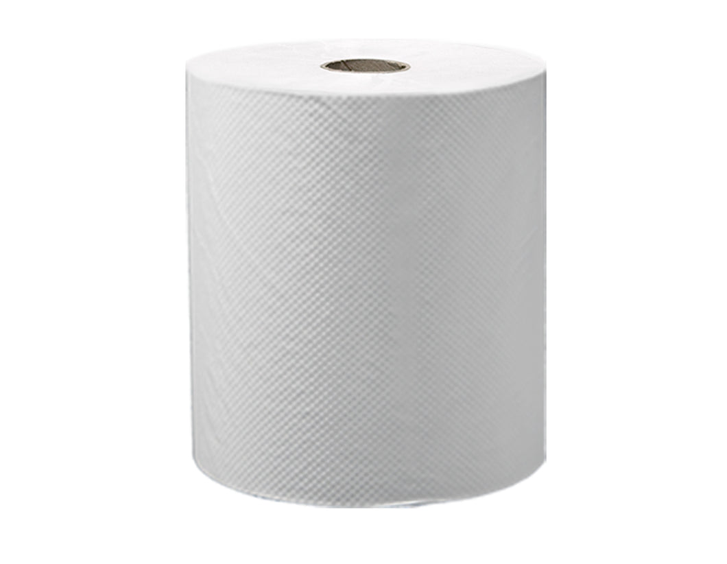 Optima 80772 Premium White Hardwound Roll Towels 8