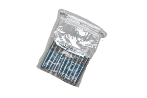 8 x 12 Pull-Tite Double Drawstring Poly Bag .002 1000/Case