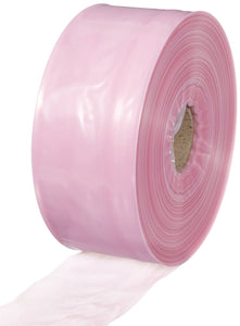 18" x 2150'/Roll Pink Anti-Static Poly Tubing .002 2150'/Roll