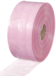 10" x 2150'/Roll Pink Anti-Static Poly Tubing .002 2150'/Roll