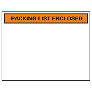 ADM-C16 5-1/2 x 10 Packing List Enclosed 1000/Case