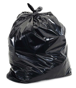 PC55XHBK 41 X 52 .7MIL Black (55 gal) 100% Recycled EPA Compliant Trash Liner 100/case 105 Cases/Pallet
