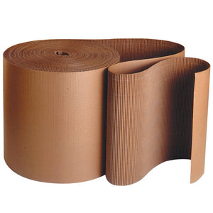 12" x 250' 50/50 A Flute Singleface Corrugated Roll 32Rolls/Pallet Full Pallets Only